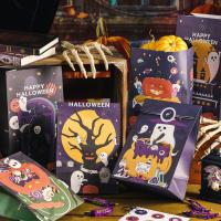 Kraft open end bag, Halloween Design, mixed colors 