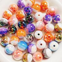 Plating Acrylic Beads, DIY 16mm Approx 3mm 