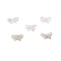 White Lip Shell Beads, Butterfly, DIY, white 