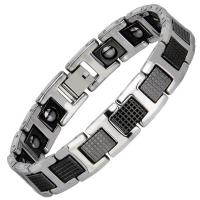 Fashion Jewelry Bracelet, Tungsten Steel, for man 