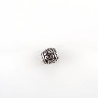 304 Stainless Steel Spacer Bead, Drum, DIY & blacken, original color Approx 5mm 