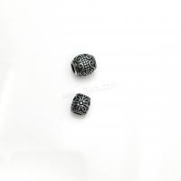 304 Stainless Steel Spacer Bead, DIY & blacken, original color 