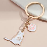 Zinc Alloy Key Chain Jewelry, fashion jewelry 30mm 