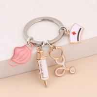 Zinc Alloy Key Chain Jewelry, fashion jewelry 30mm 