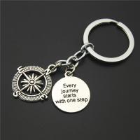 Zinc Alloy Key Chain Jewelry, fashion jewelry 30mm 