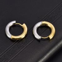 Titanium Steel Earrings, fashion jewelry & for woman 