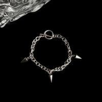 Glas Perlen Zink Legierung Armbänder, Zinklegierung, mit Glasperlen, Modeschmuck & verschiedene Größen vorhanden & verschiedene Stile für Wahl, verkauft von PC