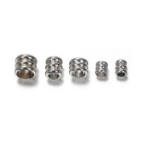 304 Stainless Steel Spacer Bead, DIY original color 