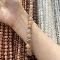 Natural Moonstone Beads, Orange Moonstone, Round, DIY orange Approx 38 cm 