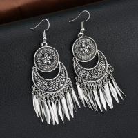 Zinc Alloy Drop Earring, fashion jewelry & for woman 