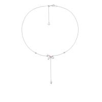 Cúbicos circón Collar de latón Micro pavimenta, metal, con 2.75inch extender cadena, Joyería & micro arcilla de zirconia cúbica & para mujer, longitud:aproximado 15.74 Inch, Vendido por UD