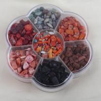 Perles de pierre gemme mixte, DIY, plus de couleurs à choisir Vendu par boîte