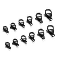 Titanium Alloy Lobster Clasp, plated, DIY black 