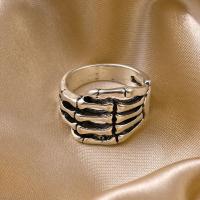 Zinklegierung Fingerring , silberfarben plattiert, Modeschmuck & unisex, Inner diameter 1.9cm, verkauft von PC