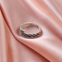 Zinklegierung Fingerring , silberfarben plattiert, Modeschmuck & unisex, Inner diameter 1.7cm, verkauft von PC