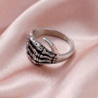 Zinklegierung Fingerring , silberfarben plattiert, Modeschmuck & unisex, Inner diameter 1.9cm, verkauft von PC