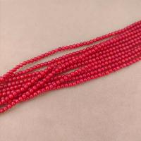 Perles de pierre gemme unique, corail synthétique, Rond, DIY & normes différentes pour le choix, plus de couleurs à choisir Environ 38 cm, Vendu par brin