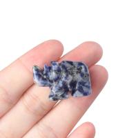 Gemstone Decoration, Rhinoceros, fashion jewelry 