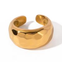 Edelstahl Fingerring, 304 Edelstahl, Schädel, Modeschmuck & für Frau, goldfarben, verkauft von PC