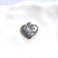 Stainless Steel Heart Pendants, 304 Stainless Steel, DIY & machine polishing, original color, nickel, lead & cadmium free 