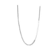 Collier de bijoux de titane, Acier titane, avec 1.97inch chaînes de rallonge, fait à la main, bijoux de mode & pour femme Environ 16.54 pouce, Vendu par PC