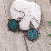 Zinc Alloy Drop Earring, fashion jewelry & for woman 