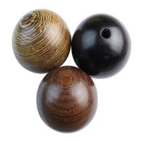 Perles en bois d'origine, Rond, DIY & styles différents pour le choix, Vendu par PC