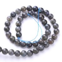 Labradorite Beads, Round, DIY grey Approx 38 cm 