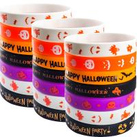 Nuevas joyas y decoraciones populares de Halloween, silicona, unisexo & Joyería de Halloween & diferentes patrones para la opción, longitud:aproximado 8 Inch, Vendido por UD