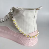 perle de plastique Chaîne de chaussures, avec Seedbead, bijoux de mode, plus de couleurs à choisir, Chain cm, Vendu par PC