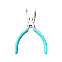 Titanium Steel Needle Nose Plier, durable, skyblue, 135mm 