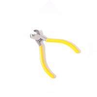 End Cutting Plier, Titanium Steel, durable, yellow, 108mm 