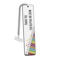 Acier inoxydable Bookmark, Acier inoxydable 304, bijoux de mode & styles différents pour le choix, protéger l'environnement, sans nickel, plomb et cadmium, Key chain Vendu par PC