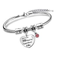 Stainless Steel Charm Bracelet, 304 Stainless Steel, with 5cm extender chain, Adjustable & fashion jewelry Approx 20 cm 