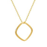 Collar de la joyería de plata esterlina, Plata de ley 925, con 1.97inch extender cadena, chapado, para mujer, más colores para la opción, longitud:aproximado 15.74 Inch, Vendido por UD