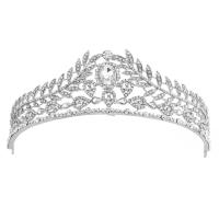 Bridal Tiaras, Zinc Alloy, fashion jewelry & for woman & with rhinestone 