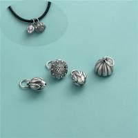 Sterling Silver Pendants, 925 Sterling Silver, plated, DIY original color 