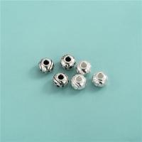 Perles intercalaires en argent , argent sterling 925, Placage, DIY, plus de couleurs à choisir, 7mm Environ 2.4mm, Vendu par PC