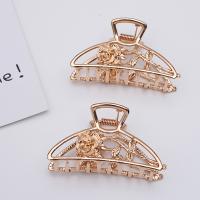 Hair Claw Clips, Zinc Alloy, Rose, plated, Korean style & for woman 