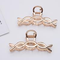 Hair Claw Clips, Zinc Alloy, plated, Korean style & for woman 