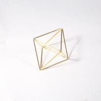 Messing Schmuck Anhänger, Rhombus, goldfarben plattiert, DIY, 85x85mm, verkauft von PC