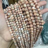 Single Gemstone Beads, Network Stone, Round, DIY mixed colors 