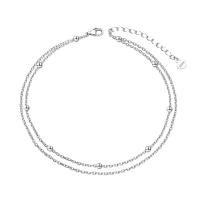 Мода ювелирные изделия anklet, Серебро 925 пробы, с 5CM наполнитель цепи, Другое покрытие, Женский, Много цветов для выбора, длина:Приблизительно 20 см, продается PC