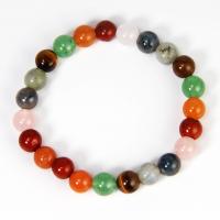 Pulsera de Piedras Preciosas, Piedra natural, Esférico, Joyería & unisexo, color mixto, 8.3mm, longitud:aproximado 18 cm, Vendido por UD