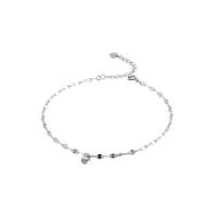 Мода ювелирные изделия anklet, 925 пробы, Другое покрытие, ювелирные изделия моды & Женский, Много цветов для выбора, длина:Приблизительно 10.03 дюймовый, продается PC