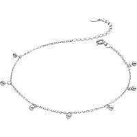 Fashion Jewelry Anklet, Argent sterling 925, Placage, bijoux de mode & pour femme, plus de couleurs à choisir Environ 10.15 pouce, Vendu par PC