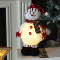 Cloth Christmas Doll, lightening 