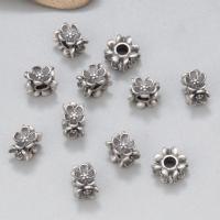 Sterling Silver Spacer Beads, 925 Sterling Silver, Antique finish, DIY, original color, 7mm 