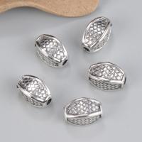 Sterling Silver Spacer Beads, 925 Sterling Silver, Antique finish, DIY original color 