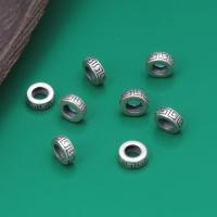 925 Sterling Silver Spacer Bead, Antique finish, DIY original color 